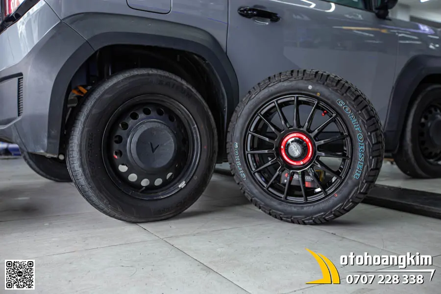 Mâm xe VinFast VF3 OZ Racing  - Ảnh 6