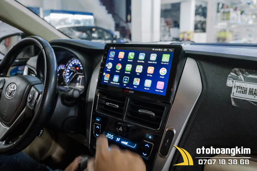 Màn Hình Android Winca QLED S170 Pro 360 Xe Toyota Vios - Ảnh 3