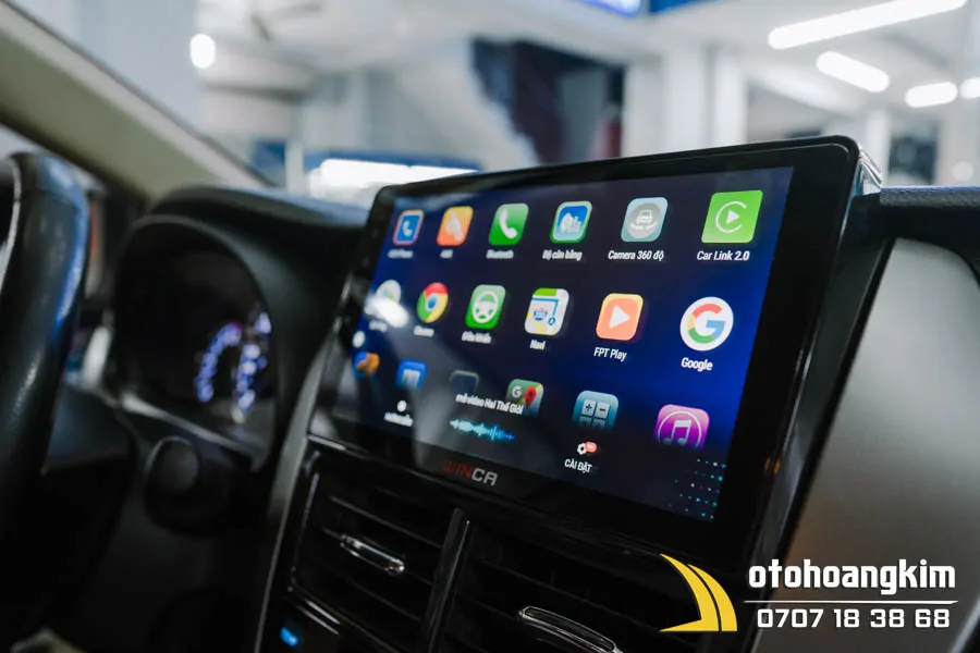 Màn Hình Android Winca QLED S170 Pro 360 Xe Toyota Vios - Ảnh 5