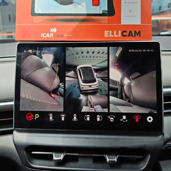 Camera 360 Icar Ellicam V6 VF6/VF7  - Ảnh 4