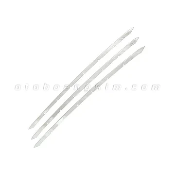 Ốp ca lăng dánToyota Corolla Cross [2020] inox