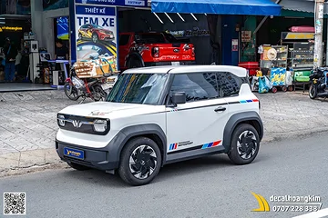 Tem xe VF3 - Thiết kế cá tính, thể thao