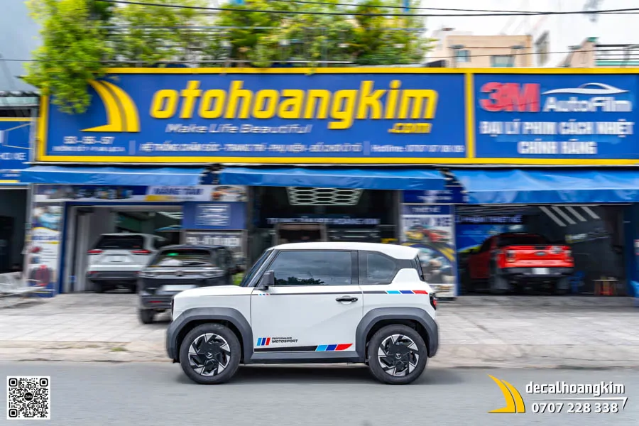 Tem xe VF3 - Thiết kế cá tính, thể thao - Ảnh 1