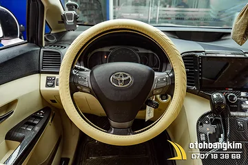 Bọc Vô Lăng Màu Kem Cho Toyota Venza