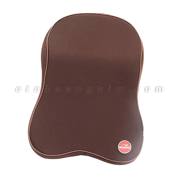 Gối cổ GC08 cao su non lớn nâu