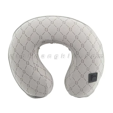 Gối cổ GC04 cao su non chữ U Focus xám