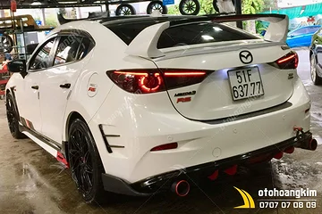 Độ Pô Mazda 3 chuyên nghiệp tại TPHCM