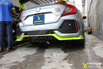 Bầu pô On/Off Honda Civic