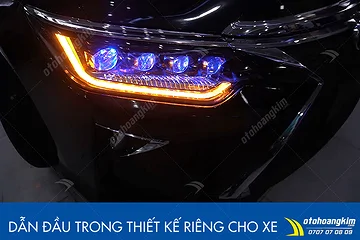 Đèn pha Toyota Camry 2015-2018 mẫu Bugatti