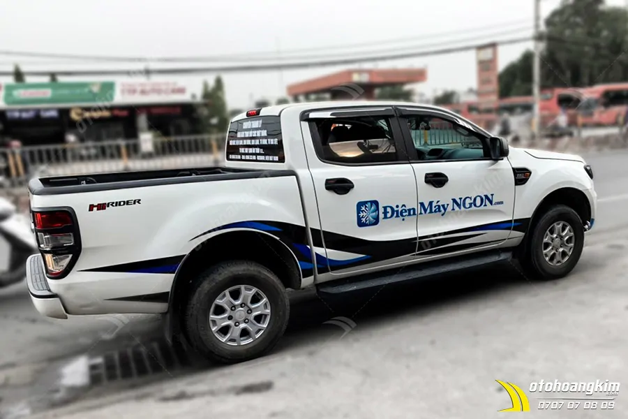 Tem Quảng Cáo Cho Ford Ranger HIRIDER - Ảnh 2