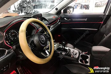 Bọc Vô Lăng Mazda Cx5 Màu Vàng