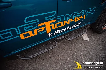Bậc Lên Xuống Cơ Ford Ranger 2023 Hiệu Option4x4
