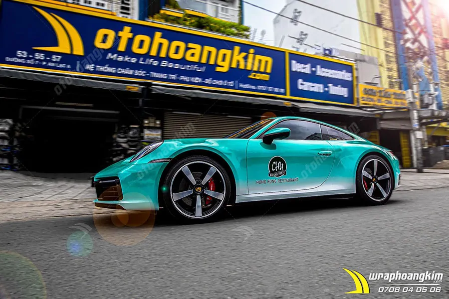 Tem Thiết Kế Porsche 911 XaNH LAM - Ảnh 4