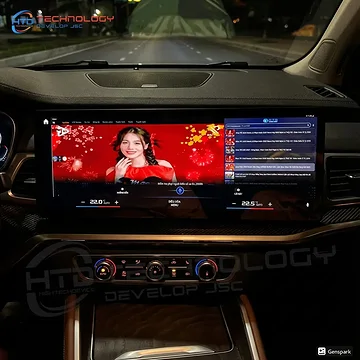 Android box HTD D10 PRO cho BMW 330i 2024