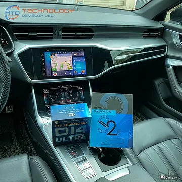Android box HTD D14 Ultra cho AUDI A6