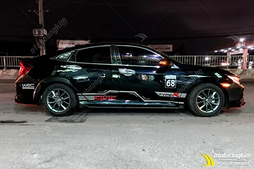 Tem Xe Honda Civic Mẫu Thể - THAO