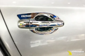 Chén Cửa Mitsubishi Triton Mạ Crom