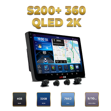 Màn hình android Winca QLED 2K S200+ Pro 360