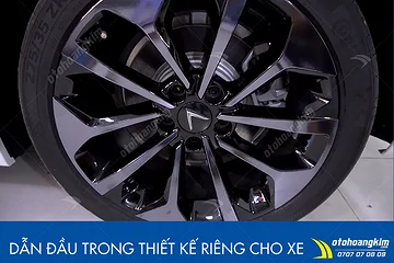 Dán đổi màu bạc mâm xe Vinfast Lux A2.0