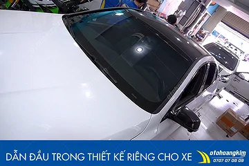 Dán đổi màu nóc đen Vinfast Lux A2.0