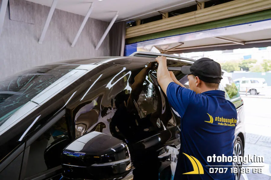 Dán Film 3M Crystalline Kia Carnival - Ảnh 7