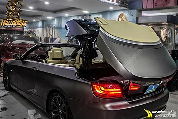 Dán đổi màu xám mờ Bmw 320i