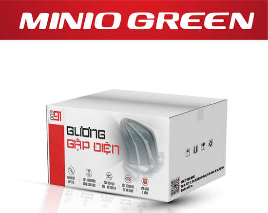 Xương kính hậu Minio Green MCD91  - Ảnh 1
