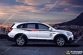Tem Xe Chevrolet Captiva - CCA019