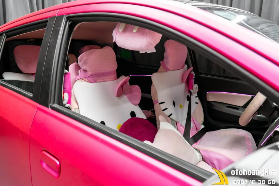 Wrap Đổi Màu Ô Tô 4 Chỗ Xe ToyotA WIGO - Ảnh 5