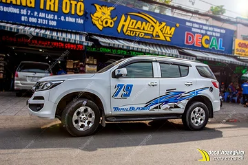 Tem Xe Chevrolet Trailblazer - CTR011