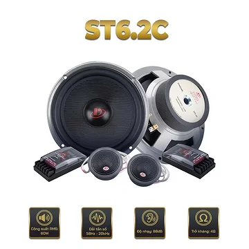 Loa Dego ST6.2C: Âm Thanh Sống Động Cho Xe Hơi