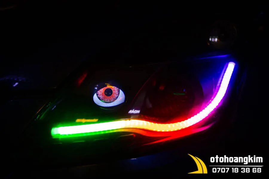 Led Mắt Liếc Độ Bi Suzuki Swift - Ảnh 2