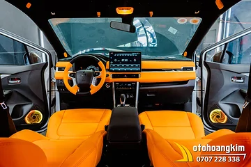 Đổi Màu Nội Thất Cam - Đen Xe Mitsubishi Xpander