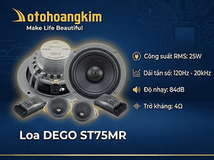 Loa trung tâm Dego ST75MR  - Âm thanh xe hơi cao cấp