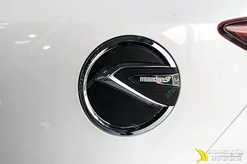 Nắp Xăng Mazda 3 đen viền inox
