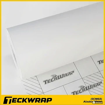 Decal Teckwrap Alaska White SCM02