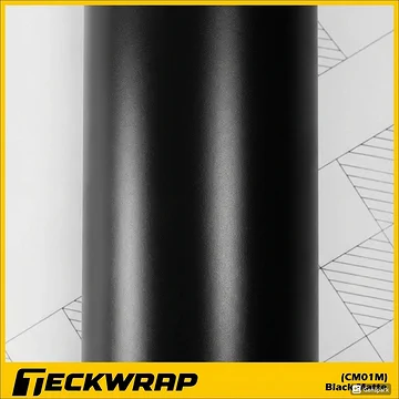 Decal Teckwrap Black Matte CM01M 