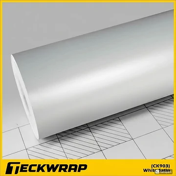 Decal Teckwrap White Satin CK903 