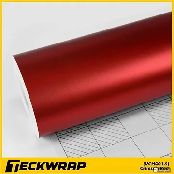 Decal Teckwrap Crimson Red VCH401-S 
