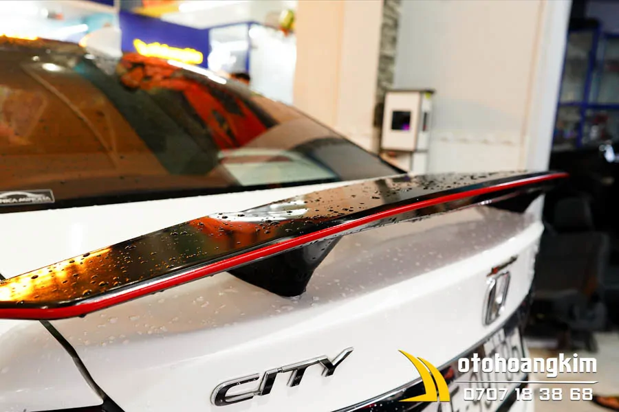 Đuôi Cá Cao Honda Civic Màu Đen - Ảnh 3