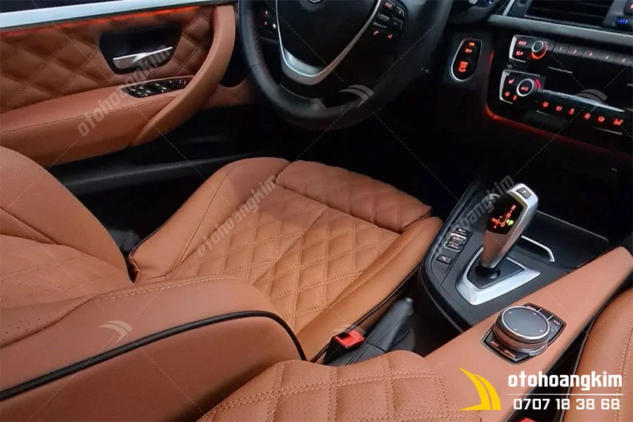 Bọc da nội thất Bmw 320i - Ảnh 2