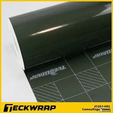 Decal Teckwrap Camouflage Green CG51-HD 