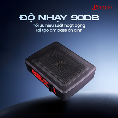 Sub Dego AU8S: Tăng Cường Âm Bass Sâu Lắng Cho Xe Hơi - Ảnh 2