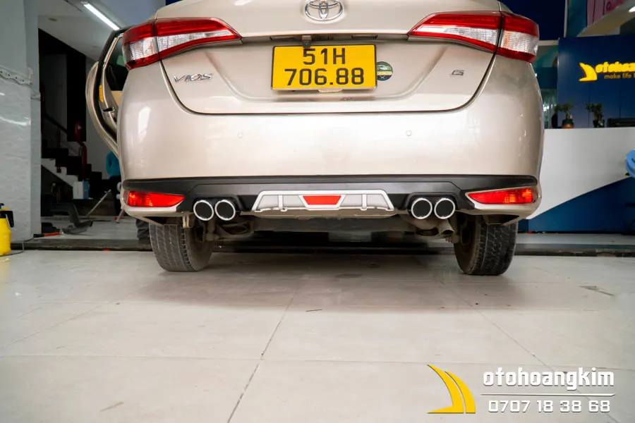 Lip Chia Pô Toyota Vios 2019 - Ảnh 4