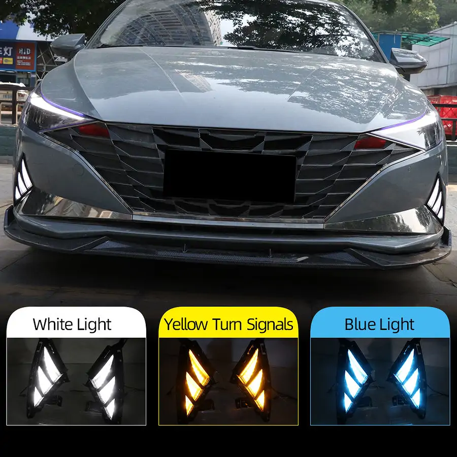 Led gầm trước Elantra 2023 - Ảnh 5
