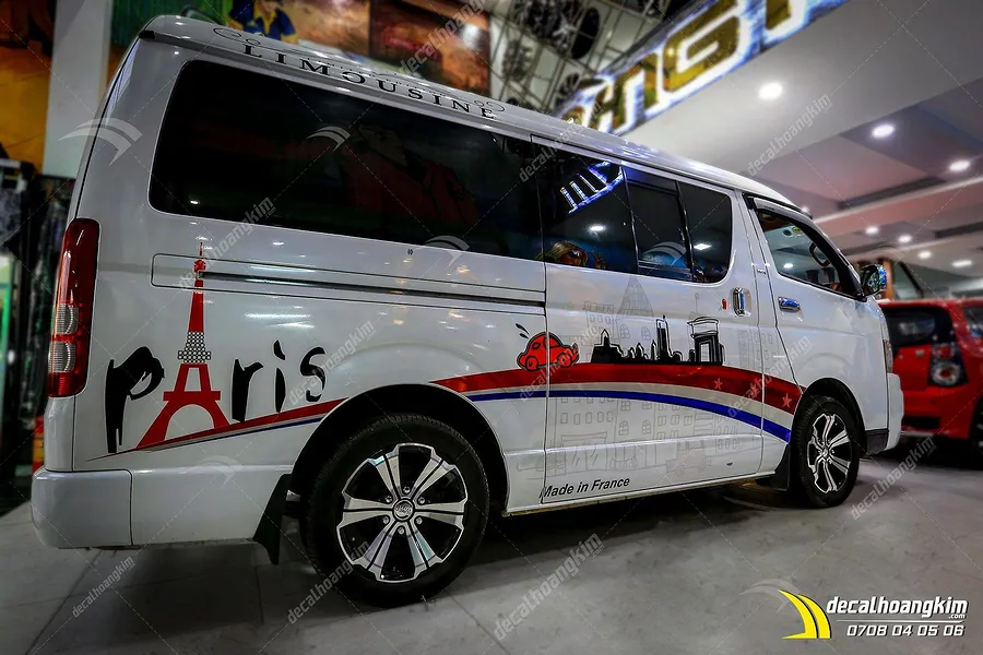 Tem Xe Toyota Hiace - TYI002 - Ảnh 2
