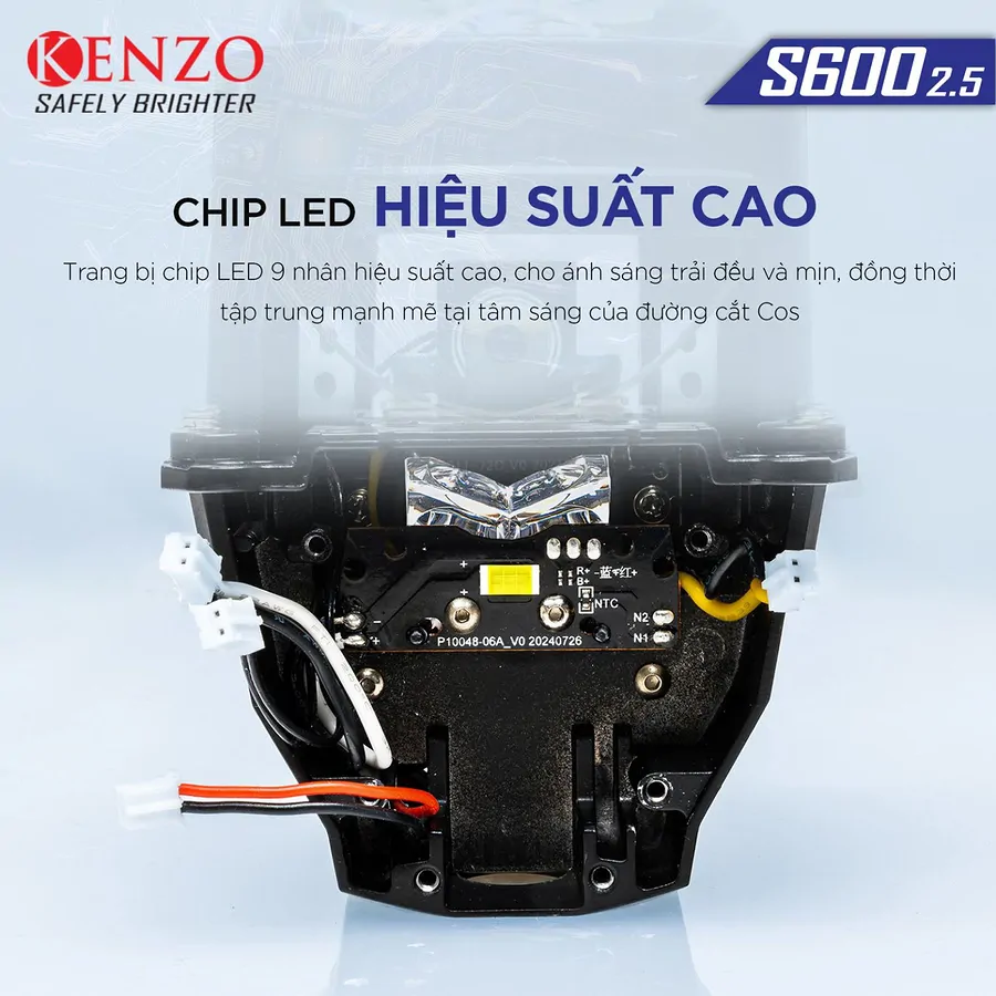 Bi Led Kenzo S600 2.5 - Ảnh 5