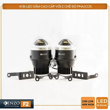 Bi Led gầm Kenzo F2 3.0 