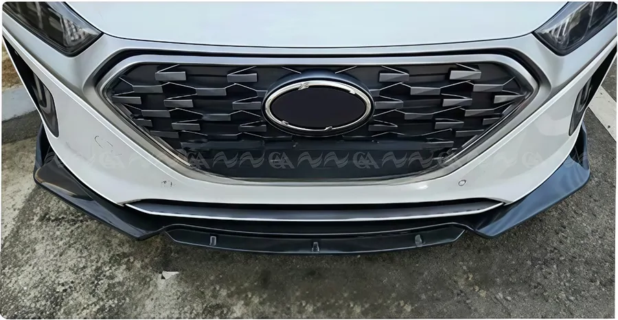 Ốp cản trước thông dụng đen bóng - Ảnh 4