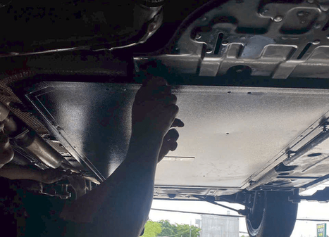 Ốp bảo vệ pin BYD Sealion 6 thép mạ kẽm (B-f)  - Ảnh 1